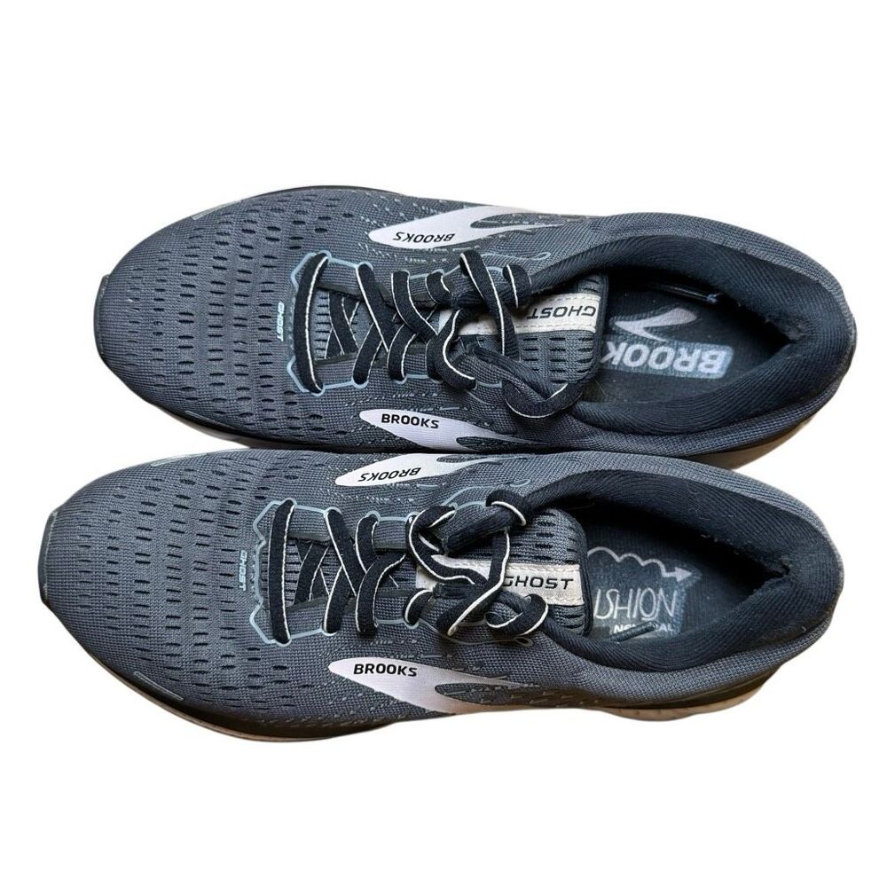 Brooks Womens Ghost 13 Dark Gray Running Shoes 1203382A062 Size 7.5 Narrow (2A) - Picture 8 of 8